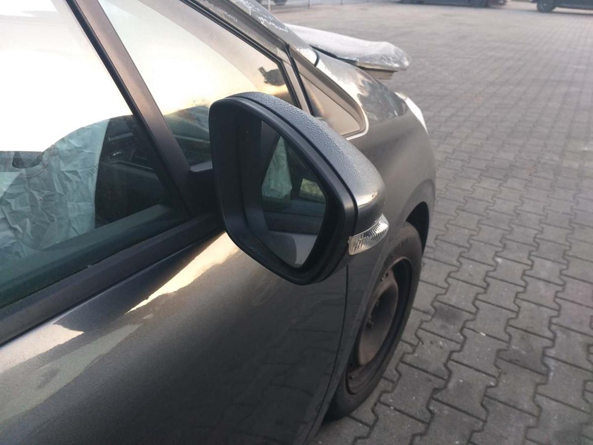 Peugeot 208 original Au&szlig;enspiegel rechts elektrisch verstellbar KTP Grau Shark Bj.2015